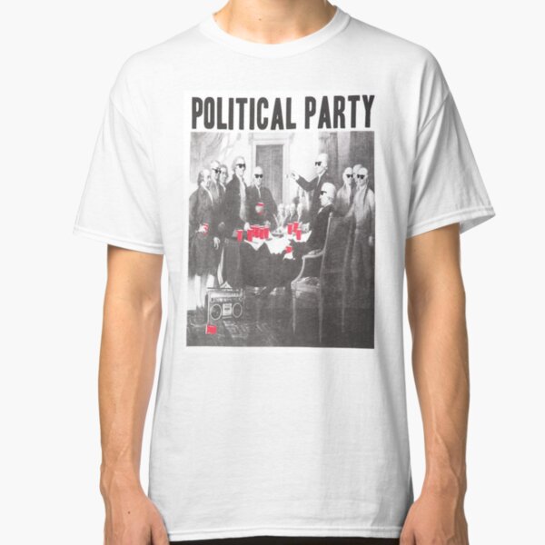 Political Party Shades & Red Cups Classic T-Shirt