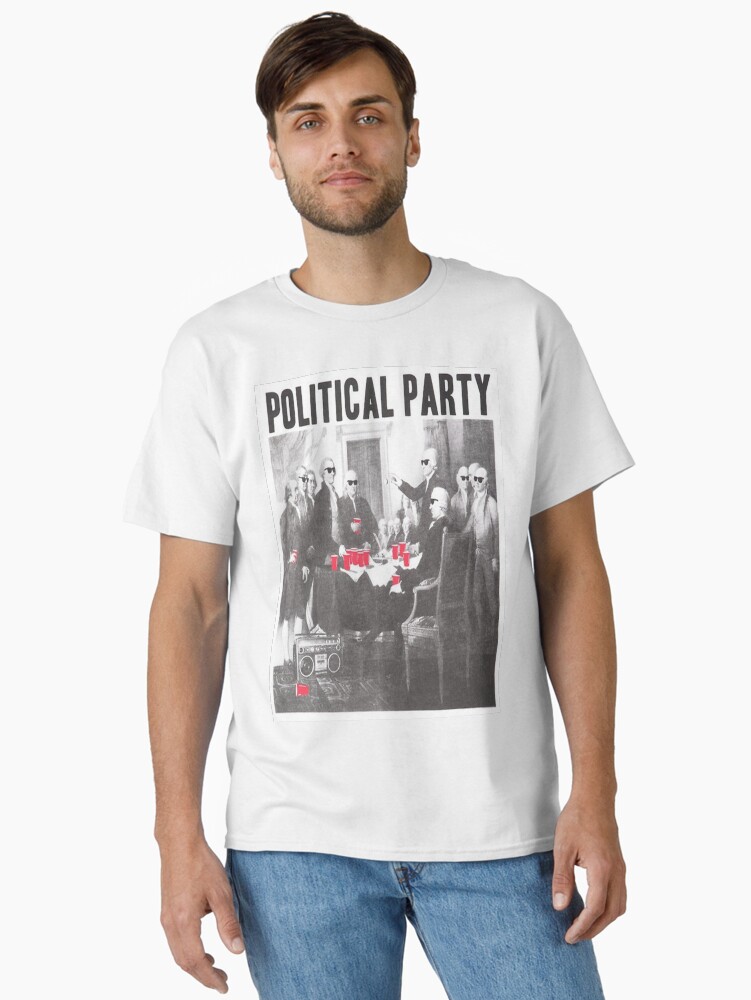 Political Party Shades & Red Cups Classic T-Shirt