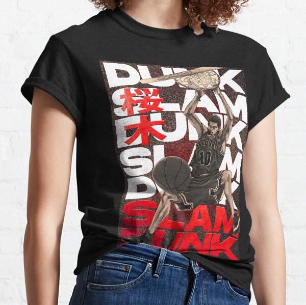 Slam Dunk Anime T-Shirts for Sale | Redbubble