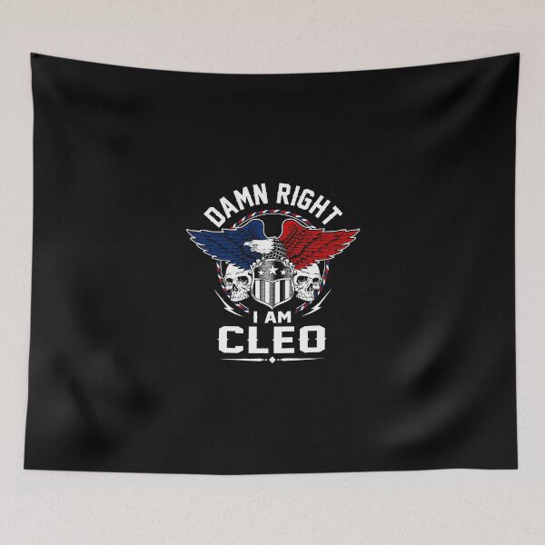 Item preview, Cleo Name T Shirt - Damn Right I Am Cleo Gift Item Tee designed and sold by pourvasecandi.