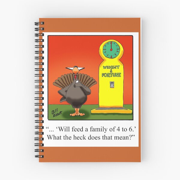 Item preview, Funny "Spectickles" Thanksgiving Turkey Weight Cartoon Humor designed and sold by abbottoons.