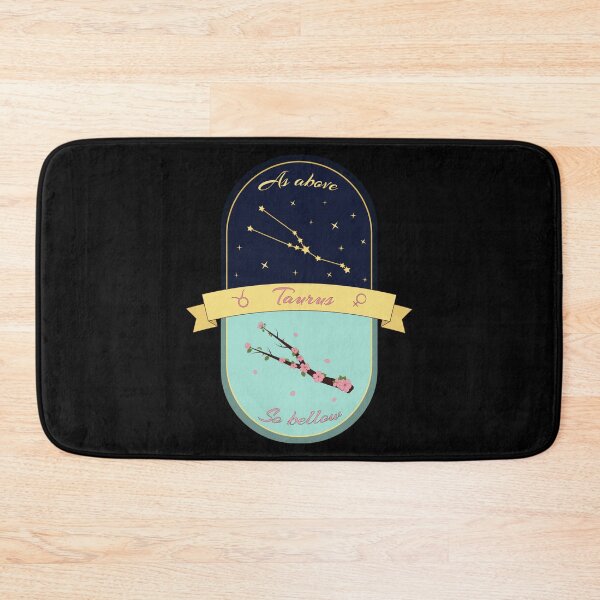 Item preview, As Above So Below - Taurus Constellation - Taurus Night and Day Sky - Astrology, Astronomy and Hermeticism designed and sold by Astrowl-.