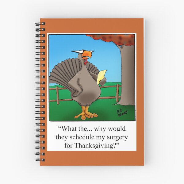Item preview, Funny "Spectickles" Thanksgiving Turkey Surgery Cartoon Humor designed and sold by abbottoons.