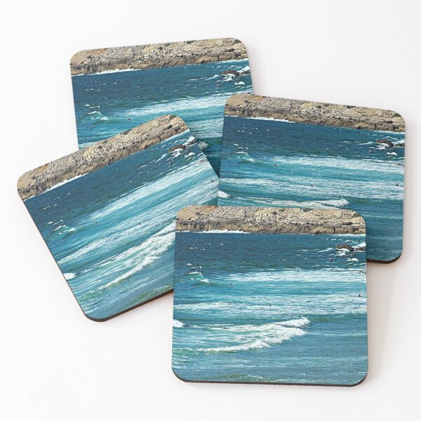Item preview, Surfers Breaking Waves Seascape Aerial View 2 designed and sold by worldways.