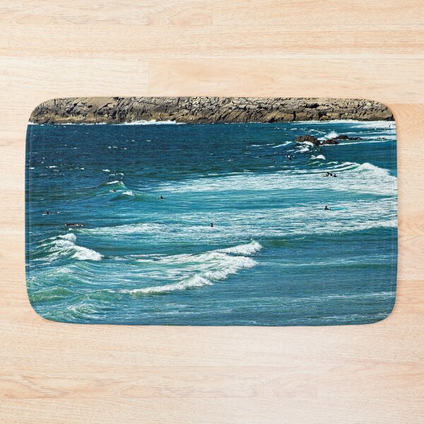 Item preview, Surfers Breaking Waves Seascape Aerial View 2 designed and sold by worldways.