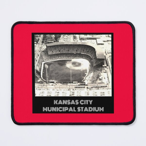 Item preview, Kansas City Municipal Stadium- Athletics Red designed and sold by DeadStadium.