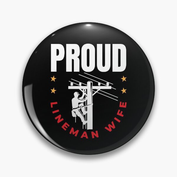 Item preview, Proud Lineman Wife Line Worker designed and sold by Maria Garcia.