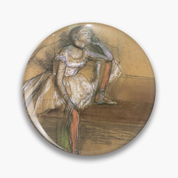 Item preview, Coryphee Resting is a pastel by Edgar Degas designed and sold by Bellathewilde.