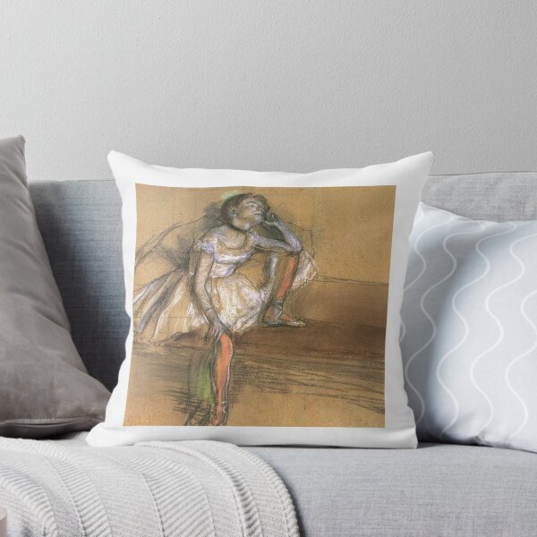 Item preview, Coryphee Resting is a pastel by Edgar Degas designed and sold by Bellathewilde.