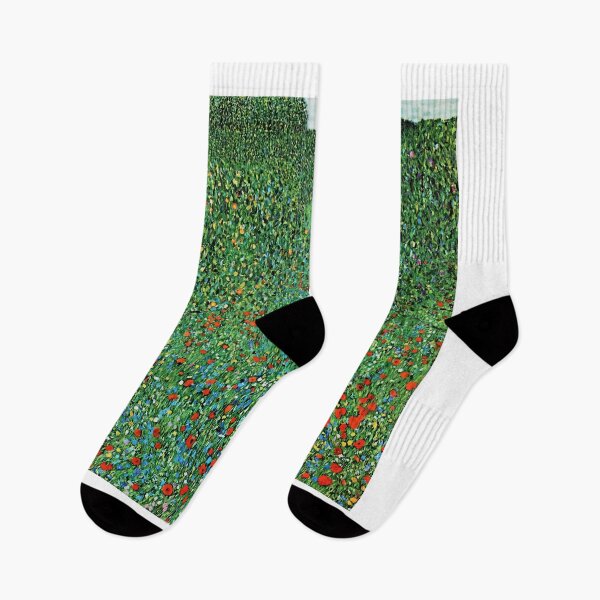 Item preview, Gustav Klimt: Mohnfeld (Digitally Enhanced) designed and sold by debjaynedesign.