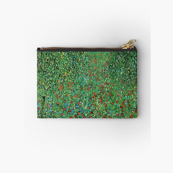 Artikelvorschau, Gustav Klimt: Mohnfeld (Digital verbessert) entworfen und verkauft von debjaynedesign.