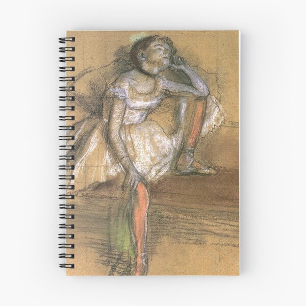 Item preview, Coryphee Resting is a pastel by Edgar Degas designed and sold by Bellathewilde.