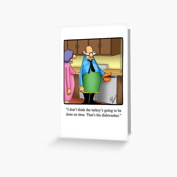 Item preview, Funny "Spectickles" Thanksgiving Turkey Cooking Cartoon Humor designed and sold by abbottoons.