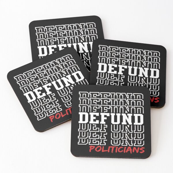Item preview, Defund Politicians Libertarian Anti Government Design designed and sold by ZzCorezZ.