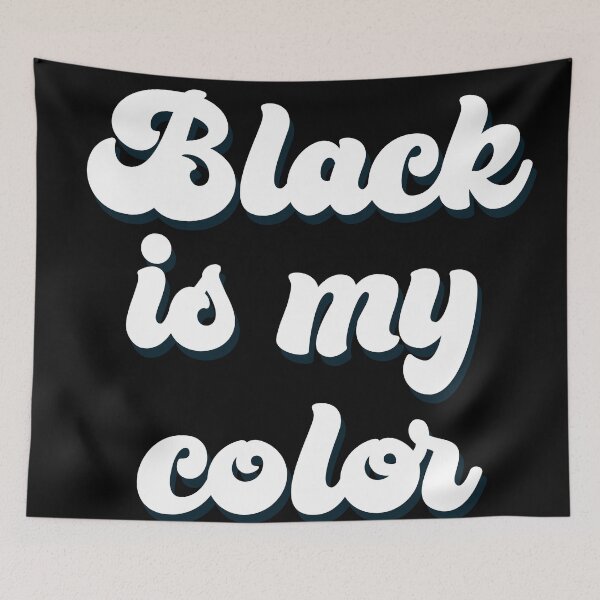 Item preview, Black is my color designed and sold by annaferarts.