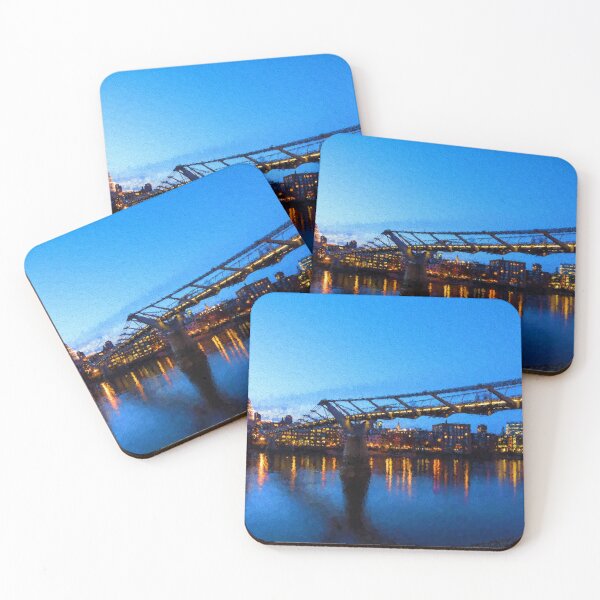 Item preview, Impressions of London - Millennium Bridge and St. Paul's Cathedral designed and sold by Georgia Mizuleva.