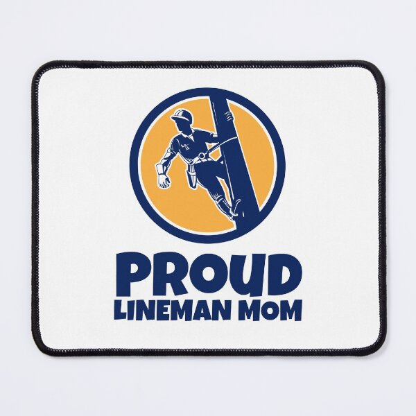 Item preview, Proud Lineman Mom designed and sold by Maria Garcia.