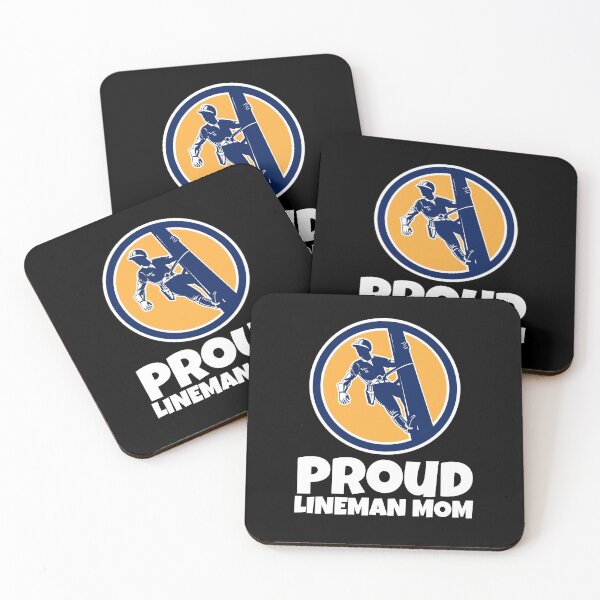 Item preview, Proud Lineman Mom, Electrical Power Line Worker designed and sold by Maria Garcia.