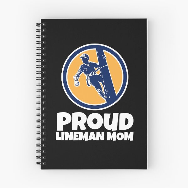 Item preview, Proud Lineman Mom, Electrical Power Line Worker designed and sold by Maria Garcia.
