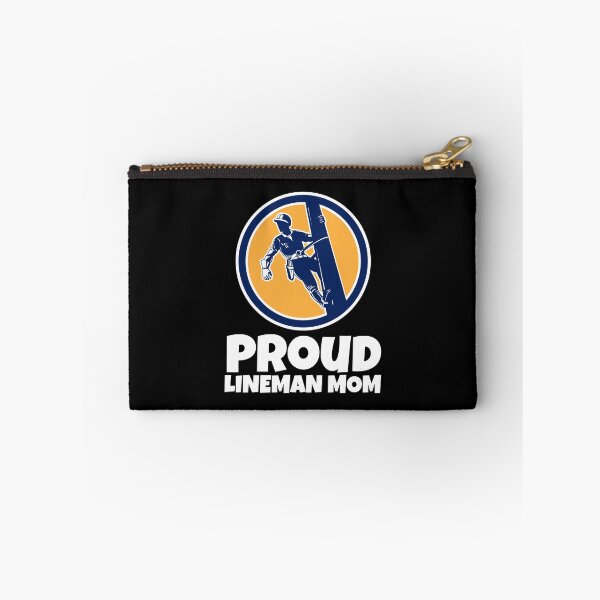 Item preview, Proud Lineman Mom, Electrical Power Line Worker designed and sold by Maria Garcia.