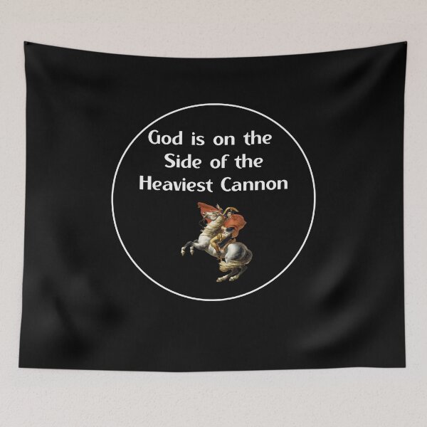 Item preview, God is on the side of the Heaviest Cannon designed and sold by Peter Stawicki.