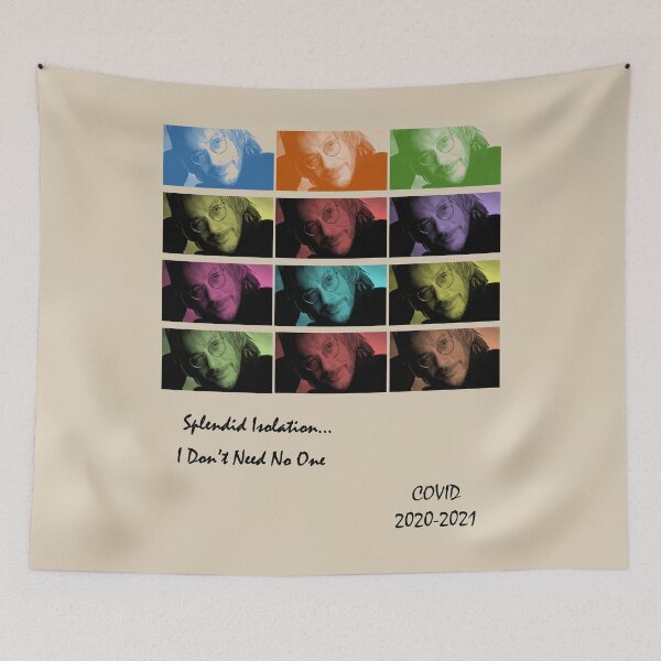 Item preview, Warren Zevon COVID-19 Splendid Isolation T-Shirt designed and sold by robinhoodcomic.