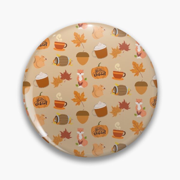 Item preview, Cute October, fall vibes pattern - Fall enthusiast design designed and sold by Theleochick.