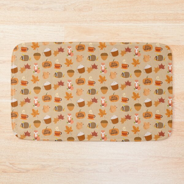 Item preview, Cute October, fall vibes pattern - Fall enthusiast design designed and sold by Theleochick.