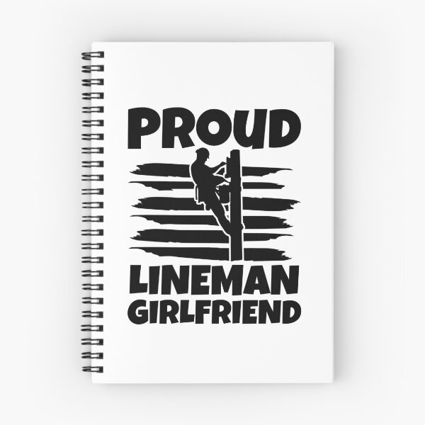 Item preview, Proud Lineman Girlfriend Powerline Worker designed and sold by Maria Garcia.