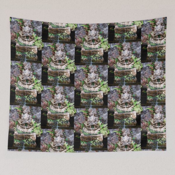 Item preview, The fountain in the garden designed and sold by Shulie1.