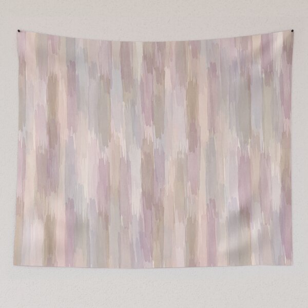 Item preview, Vintage colorful vertical watercolor stripes designed and sold by Erikaesb.