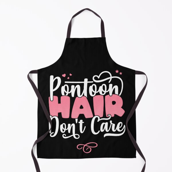 Item preview, Pontoon Hair Don't Care - Funny Boating Pontoon queen T-Shirt designed and sold by theodoros20.