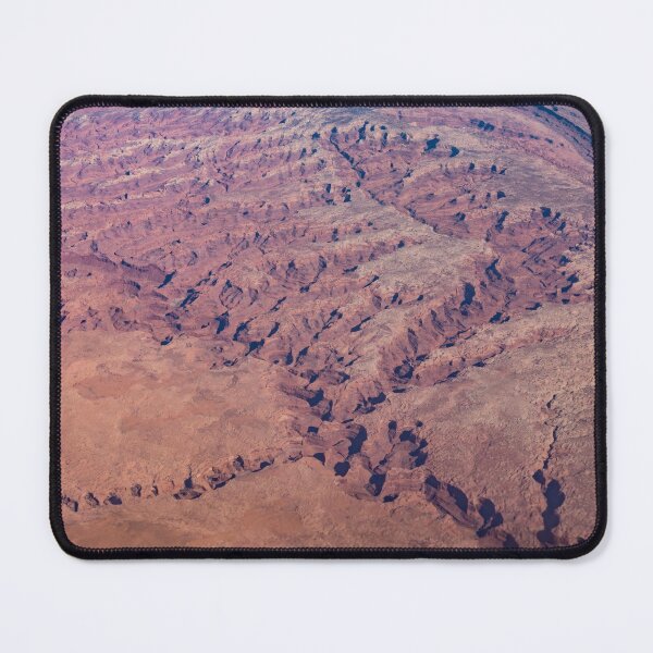 Item preview, Red Earth - Flying Over Meandering Canyons, Riverbeds and Mesas designed and sold by Georgia Mizuleva.