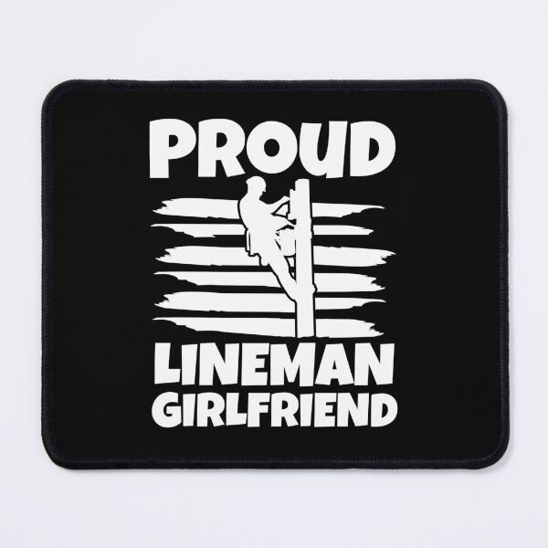 Item preview, Proud Lineman Girlfriend Utility Line Worker designed and sold by Maria Garcia.