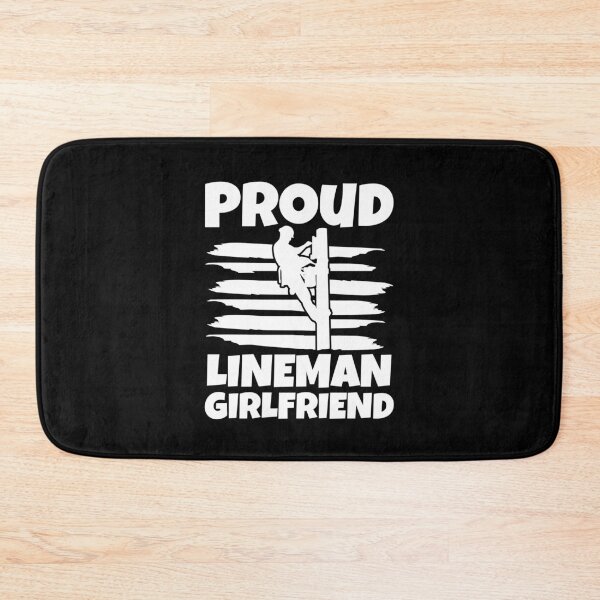 Item preview, Proud Lineman Girlfriend Utility Line Worker designed and sold by Maria Garcia.