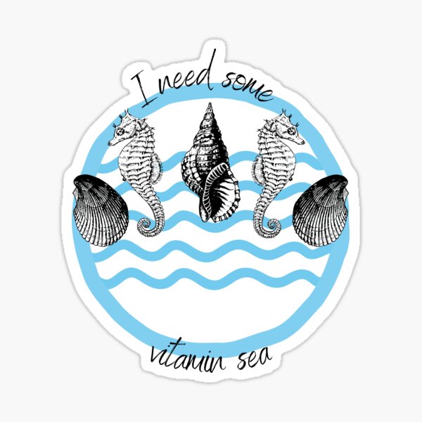 Item preview, I need vitamin sea designed and sold by Emma Kunz.