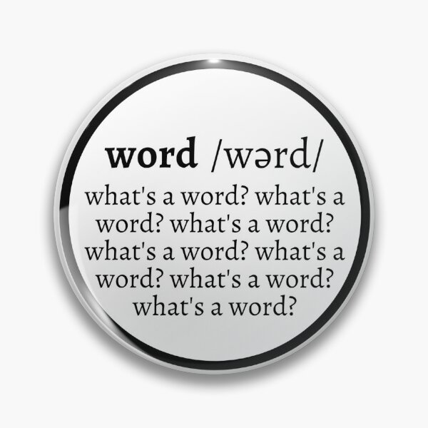 Item preview, Linguistics - word /wərd/ designed and sold by shlubsfu.