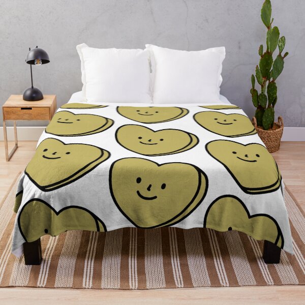 Item preview, Green Heart with Face | Quirky Heart designed and sold by smileyfriend.