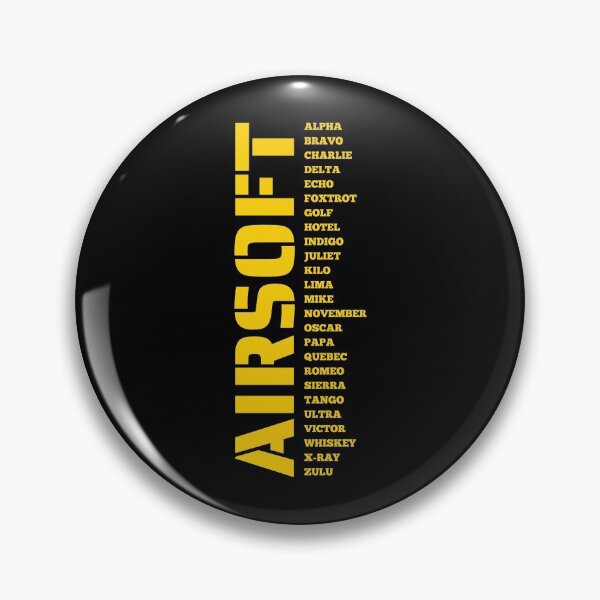 Item preview, Airsoft callsign  A to z - Airsoft by Design Specialist series designed and sold by AirsoftBD.