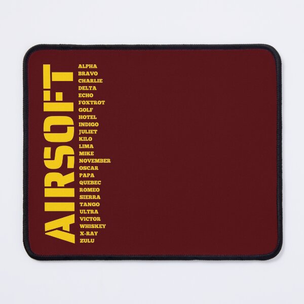 Item preview, Airsoft callsign  A to z - Airsoft by Design Specialist series designed and sold by AirsoftBD.