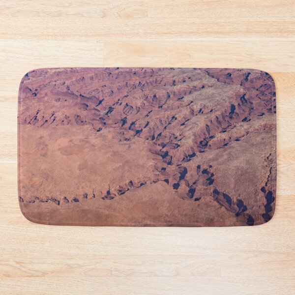 Item preview, Red Earth - Flying Over Meandering Canyons, Riverbeds and Mesas designed and sold by Georgia Mizuleva.