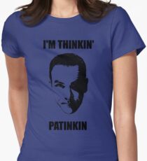 I'M THINKIN' PATINKIN Women's Fitted T-Shirt