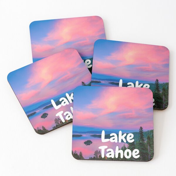 Artikelvorschau, Sonnenuntergang in South Lake Tahoe Die Berge der Sierra Nevada entworfen und verkauft von Red-ElYoubi.