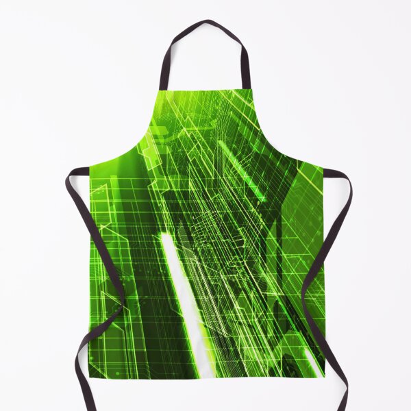 Item preview, Deep Inside Electrical Network Digital Art - Jade designed and sold by NexusArts.