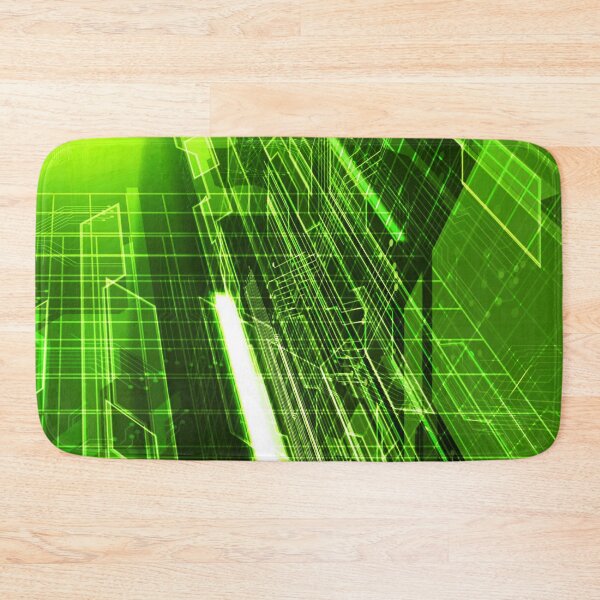 Item preview, Deep Inside Electrical Network Digital Art - Jade designed and sold by NexusArts.