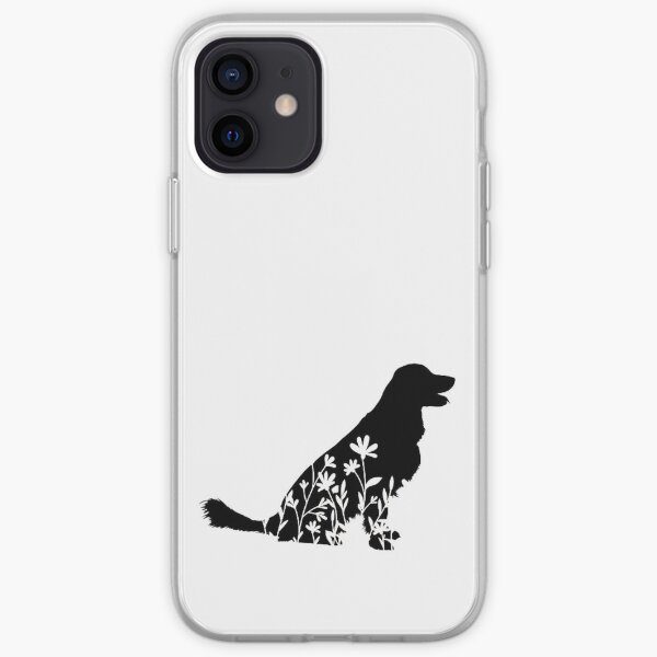 Golden Retriever Flower Lover Doggo Gift iPhone Soft Case