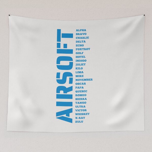 Item preview, Airsoft callsign  A to z - Airsoft by Design Specialist series designed and sold by AirsoftBD.