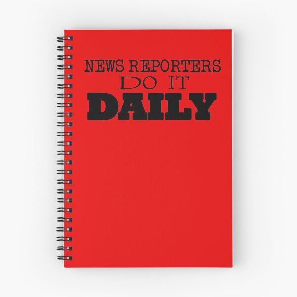Item preview, News Reporters Do It Daily designed and sold by CoupleCrafters.