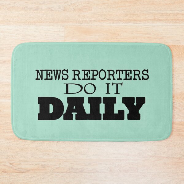 Item preview, News Reporters Do It Daily  designed and sold by CoupleCrafters.