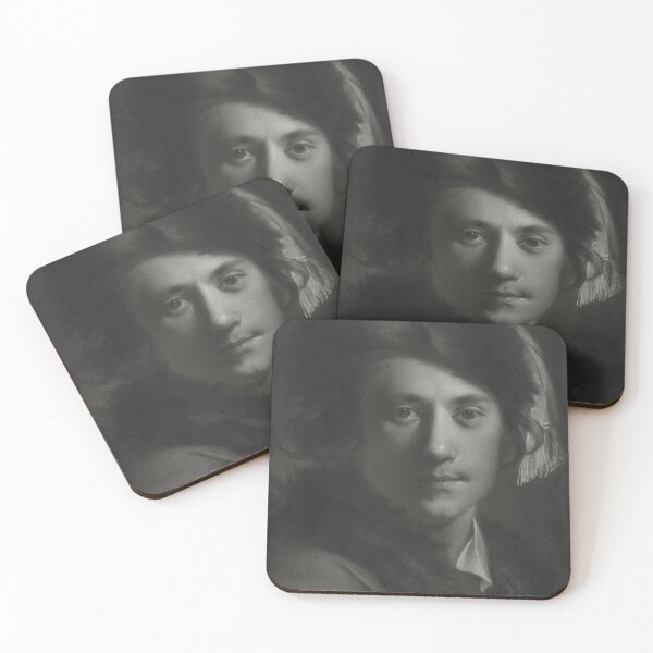 Item preview, Self-Portrait in a Fur Cap by Joseph Wright of Derby designed and sold by tomjstone.